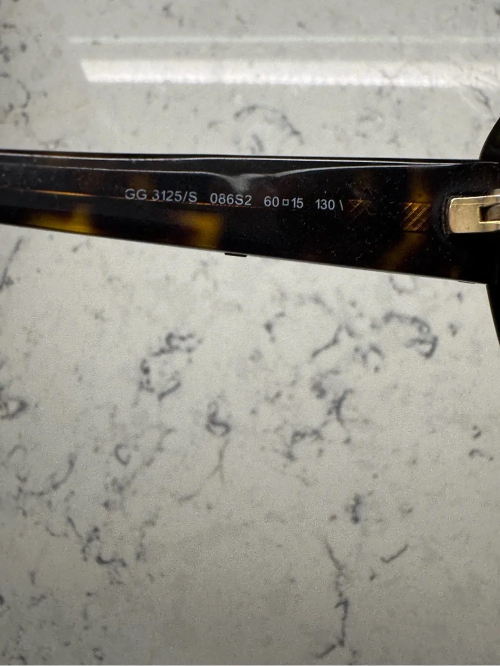 Gucci Butterfly Tortoise Shell Sunglasses - GG3125S - EUC